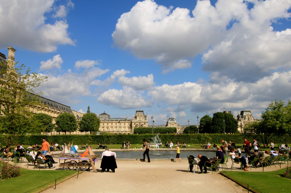 As we are approaching the Louvre Museum