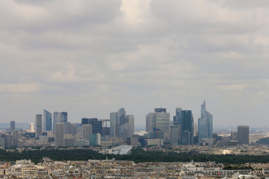 It is easy to forget that Paris has a downtown modern-day skyline because it is separated from the tourist areas.