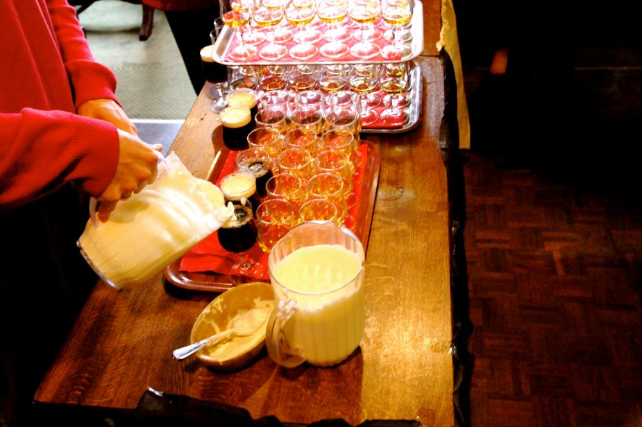 A little Irish Coffee? Coffee + whiskey + cream