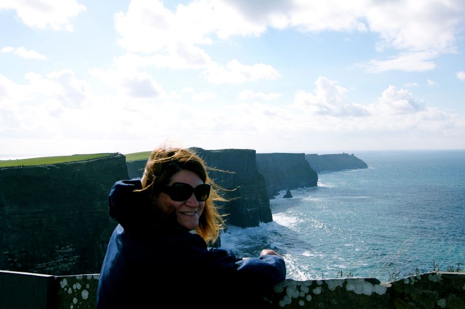 The cliffs are the highest in Ireland at a maximum height of 700 feet.