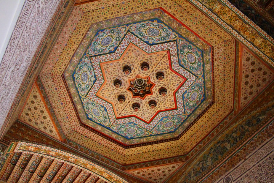 Each room has a different mosaic pattern. Rooms were split for men and women originally, but today they are no longer split.