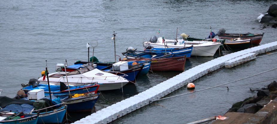 As with any port, there are boats. And, I wanted to capture a shot of the locals with their boats