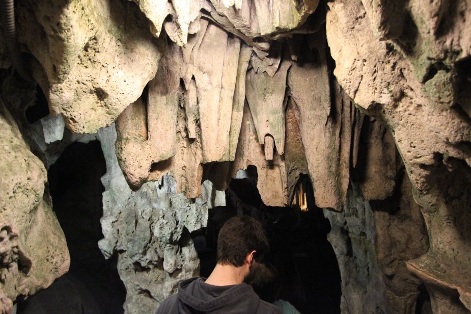 After leaving the Balcony area, we drove about 10 minutes to the Nerja Caves. This is the entrance into the caves, just big enough to walk through.
