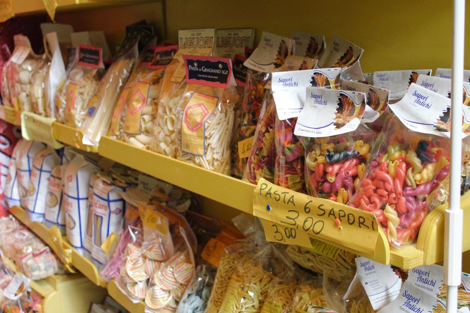 I don't really shop, but I do like to look at the local items for sale. And, especially in Italy, the colors of everything are so amazing