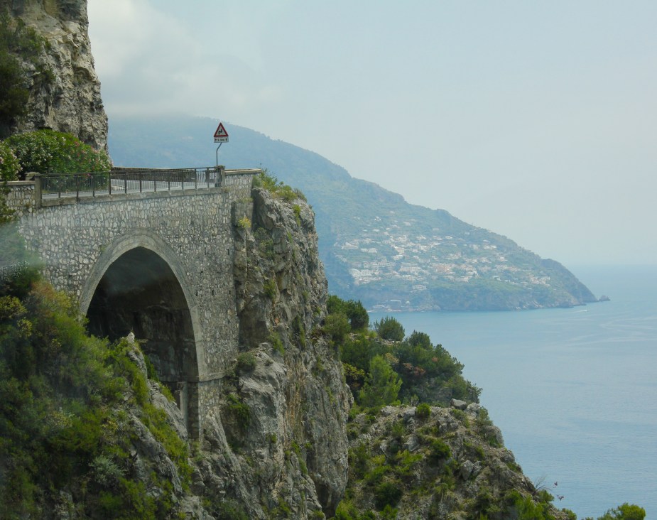 After lunch in Sorrento, we headed out on the drive along the coast to the seaside village of Amalfi.