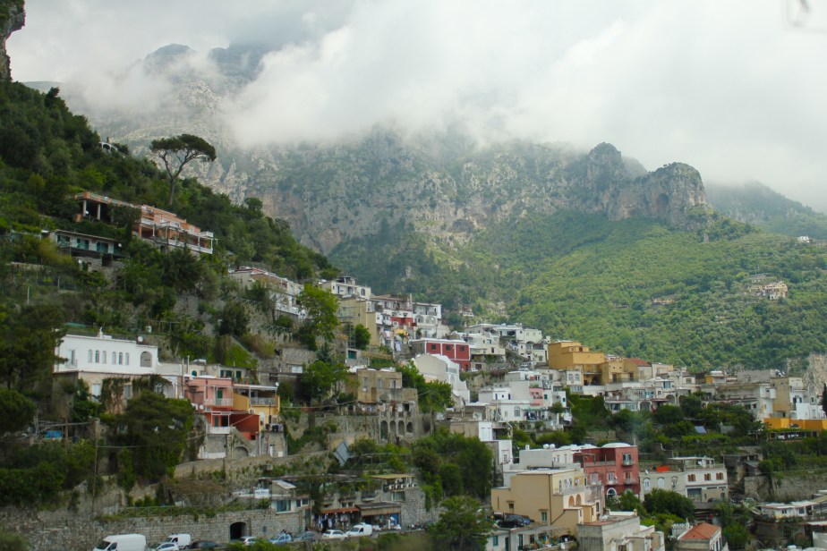 The drive takes about an hour, mainly because the roads are very winding. Also, around the curves only one car or bus at a time can pass.