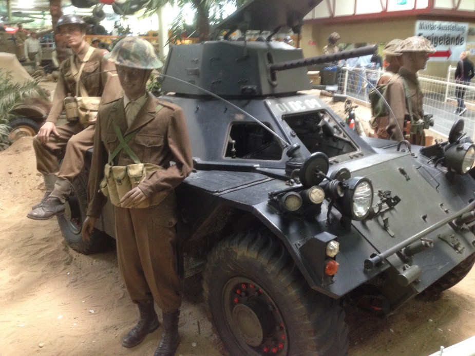 German armored military vehicle.